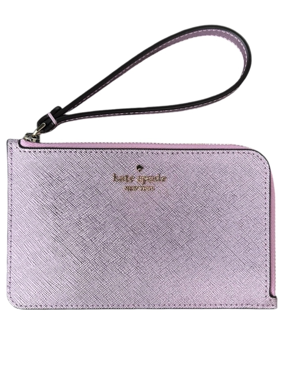 Kate Spade Shimmery Lilac Wristlet